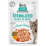 Brit Care Cat Sterilized Fillets in Gravy Tender Turkey 85 g – Sleviste.cz