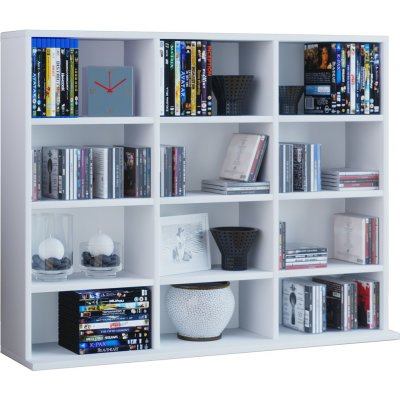 VCM Policový regál Megosa mini, bílý – Hledejceny.cz