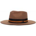 Goorin Bros. Hnědý klobouk plstěný s širokou krempou americký klobouk Midnight Sky – Zboží Dáma