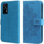 Vsechnonamobil 46878 ART Peněženkový kryt Realme GT Master Edition MANDALA modrý – Zboží Živě