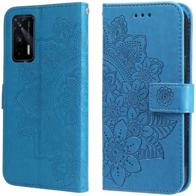 Vsechnonamobil 46878 ART Peněženkový kryt Realme GT Master Edition MANDALA modrý – Zboží Živě
