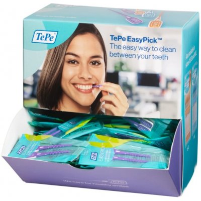 TePe EasyPick dentální párátka XL BOX 100 ks – Zboží Dáma