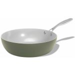 Elmich Nepřilnavá keramická Wok pánev Vital 26 cm olivově zelená – Sleviste.cz
