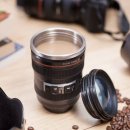 Lens Mug nerezový Hrnek pro fotografy objektiv 0,4 l