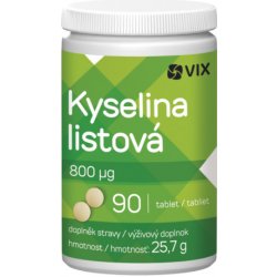 VIX Kyselina listová 800mcg 90 tablet