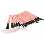 Verk 24379 Sada kosmetických štětců v růžovém pouzdře 24 ks – Zboží Mobilmania