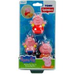 TOOMIES Prasátko Peppa tatínek a Tom stříkající hračky do vody – Zboží Mobilmania