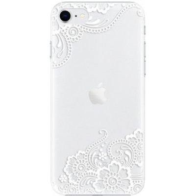 Pouzdro iSaprio - White Lace 02 na mobil Apple iPhone SE 2020 / Apple iPhone SE 2022