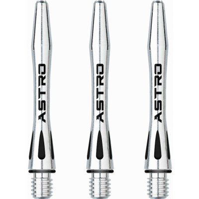 Winmau Násadky Astro Aluminium - short - black – Zboží Dáma