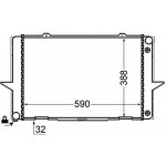 Chladič, chlazení motoru MAHLE CR 762 000S – Hledejceny.cz