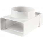 Vents Redukce, odbočka 2x 110x55 /100 mm PVC – Hledejceny.cz