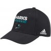 Kšíltovka adidas San Jose Sharks 2018 Stanley Cup Playoffs Bound Sidepatch Flex