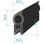 00547016 U-PIRELI s kovovou výztuží s horním těsněním, 60°Sh, U-EPDM, bříško-EPDM | Zboží Auto