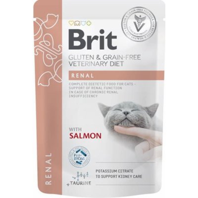 Brit Veterinary Diet Cat Renal Fillets in Gravy 12 x 85 g – Sleviste.cz