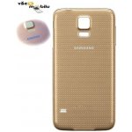 Kryt Samsung G900 Galaxy S5 zadní zlatý – Zboží Živě