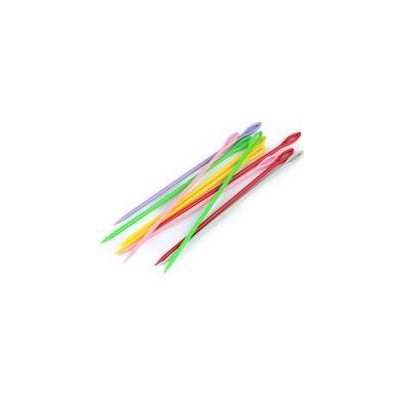 Plastové jehly tupé 15 cm - mix barev – Zboží Mobilmania