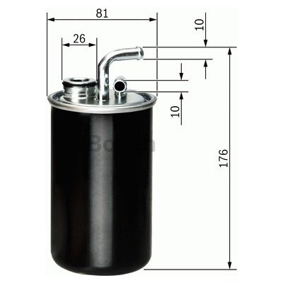 Palivový filtr Bosch F 026 402 827 – Hledejceny.cz