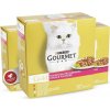 Konzerva pro kočky Gourmet Gold cat kousky duš.a gril. pack 8 x 85 g