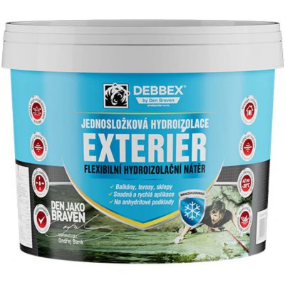 Den Braven Exteriér Jednosložková hydroizolace 5 kg – Zboží Mobilmania