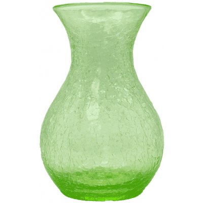 Váza 25cm - Krakle - uranová zeleň – Hledejceny.cz