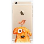 Pouzdro iSaprio - Dog And Bird - iPhone 6/6S – Zboží Mobilmania