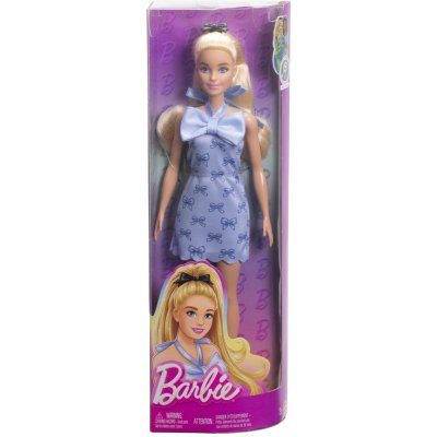 Mattel Barbie modelka šaty s modrými mašlemi – Zboží Dáma Mattel Barbie modelka šaty s modrými mašlemi – Zboží Dáma