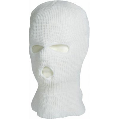 Ostatní Kukla bílá pletená 3 otvory – Zboží Mobilmania