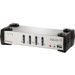 Aten CS-1734BC KVM přepínač USB Hub, OSD, 4PC audio+USB-PS/2 – Hledejceny.cz