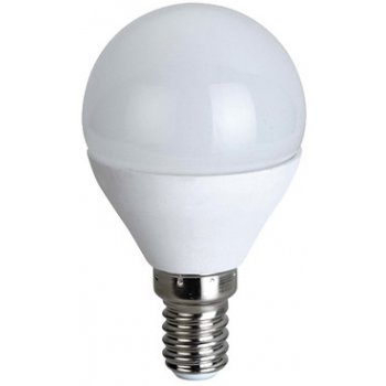 Solight LED žárovka miniglobe 6W E14 4000K 450lm bílé provedení