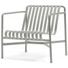 Zahradní židle a křeslo HAY Židle Palissade Lounge Chair Low, sky grey