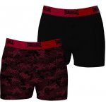Lonsdale 2 Pack Boxers Mens Red Camo – Zboží Dáma