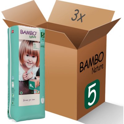 Bambo 3x Nature 5 XL 11-17kg 38 ks – Zboží Mobilmania