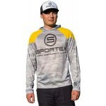 Sportex dres s dlouhým rukávem UPF 50 žlutá šedá – Hledejceny.cz