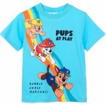 Dětské tričko PAW PATROL AT PLAY modré – Zboží Dáma