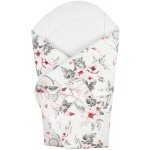 New Baby Zavinovačka s kokosovou vyztuží a mašlí bílá se sovou – Zboží Dáma