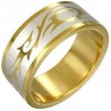 Prsteny Šperky eshop prsten zlaté TRIBAL SYMBOL D4.18