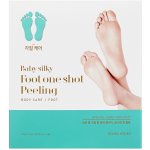 Holika Holika Baby Silky Foot exfoliační maska na popraskaná chodidla + ponožky One Shot Peeling 2 x 20 ml – Sleviste.cz