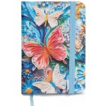 Argus Zápisník s barevnou ořízkou 7,5 x 10,5 cm 1404-0003 – Zboží Mobilmania