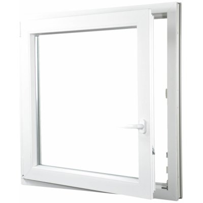 ALUPLAST Plastové okno jednokřídlo bílé 70x90