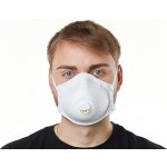 Mezorrison 10x Prémiový respirátor FFP3 Bílý s ventilem – Zboží Dáma