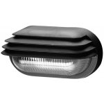 SOG-40/C Svítidlo nástěnné OVAL GRILL 40W IP44 černá – Zboží Mobilmania