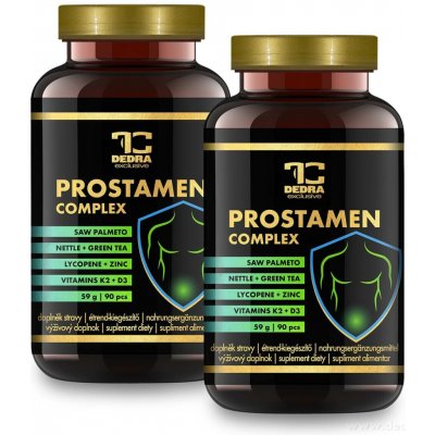 2× PROSTAMEN COMPLEX prostata, vitalita, testosteron 180 kapslí 118 g – Hledejceny.cz
