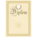 Diplomy na luxusním papíru 15x21cm A5 karton kámen béžový 200g – Zboží Mobilmania