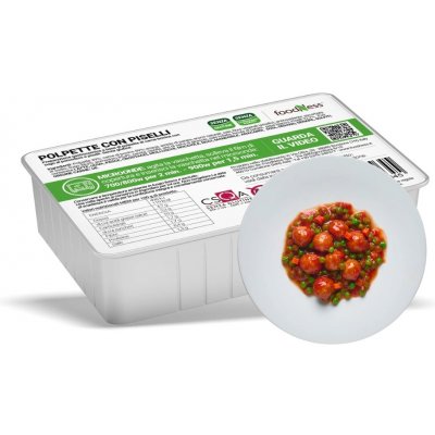 FoodNess Masové kuličky s hráškem 300 g – Zboží Mobilmania