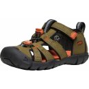 Keen Seacamp II Cnx Children dark olive/gold flame