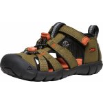 Keen Seacamp II Cnx Children dark olive/gold flame – Sleviste.cz