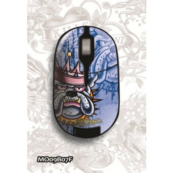 Ed Hardy Pro Wireless Mouse Fashion 2 - King Dog MO09B07F