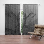 Sablio Závěs Vikingové Stone: 2ks 140x250cm – Hledejceny.cz