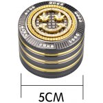 Champ High kovová drtička face čtyřdílná 50 mm – Zboží Mobilmania