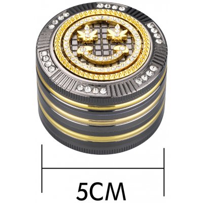 Champ High kovová drtička face čtyřdílná 50 mm – Zboží Mobilmania